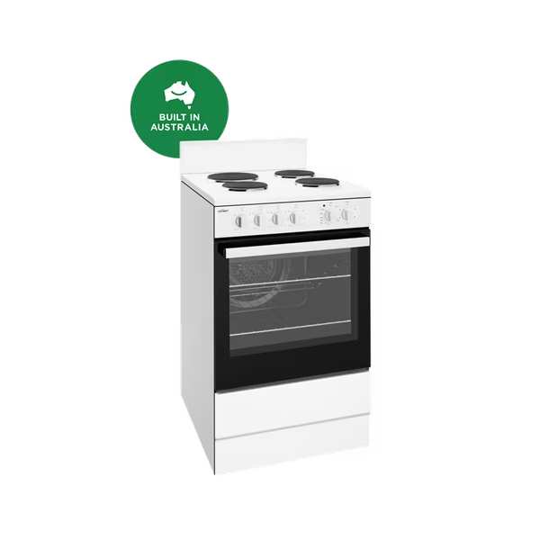 Chef 54cm Electric Upright Cooker White