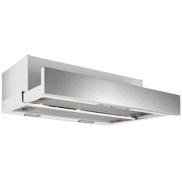 Omega 90cm Slideout Rangehood Stainless Steel 1