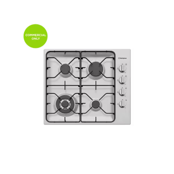 Westinghouse 60cm Gas Cooktop Stainless Steel 1